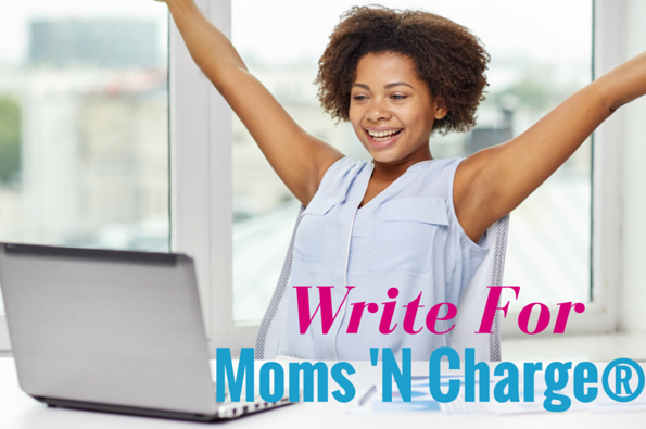 write for Moms 'N Charge blog