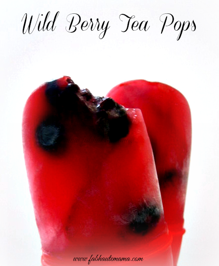 Wild Berry Tea Popsicles