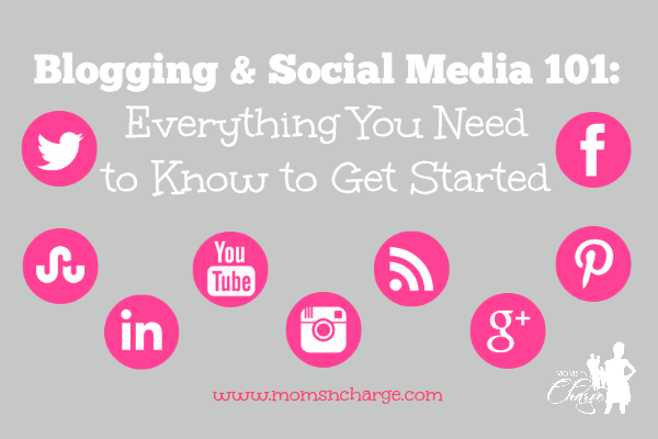 blogging and social media icons