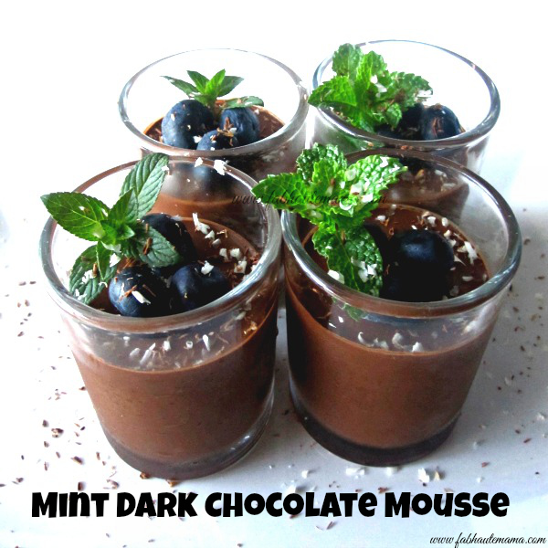 Dark Chocolate Mousse 2 - Fab Haute Mama
