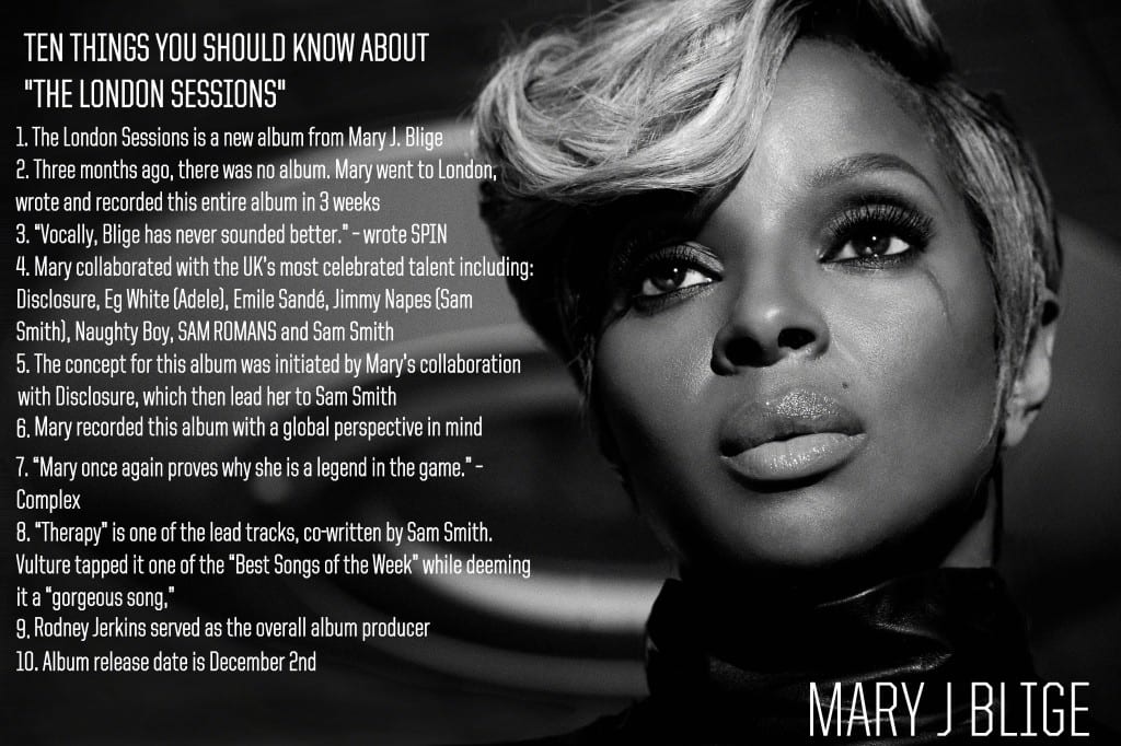 Mary J Blige - London Sessions 3