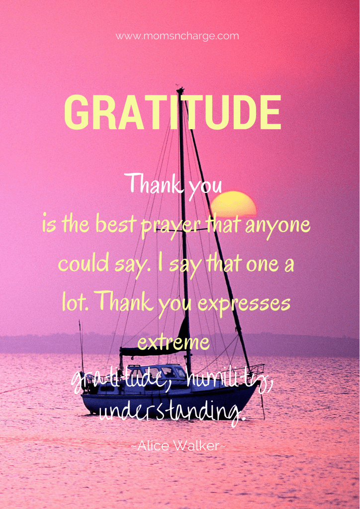 gratitude quote  Thanksgiving