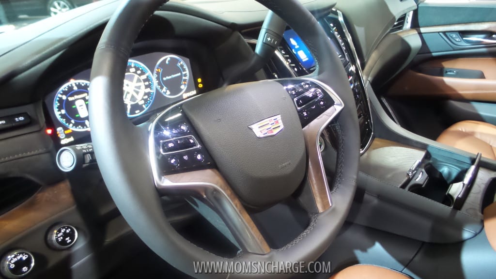 Washington Auto Show Escalade interior