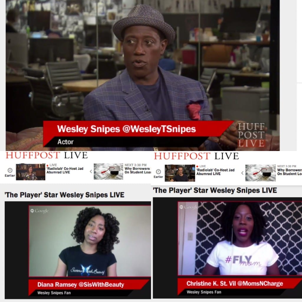 Diana Ramsey Christine St.Vil Wesley Snipes - HuffPostLive