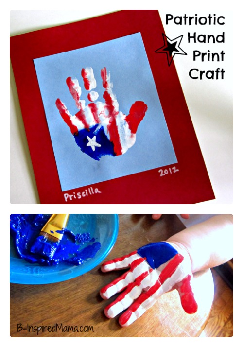 Patriotic-Hand-Print-Flag-Craft-at-B-Inspired-Mama