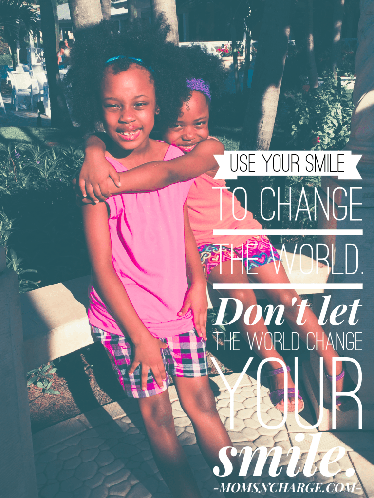 use your smile to change the world quote