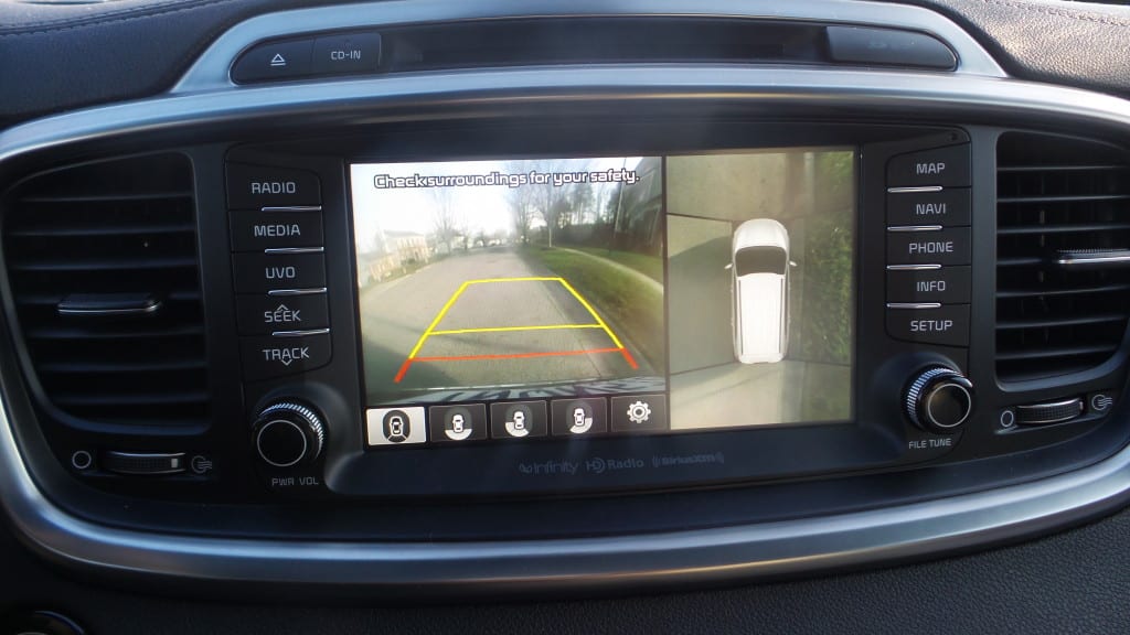 2016 Kia Sorento - MomsNcharge review camera