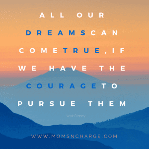 pursue your dream Disney dreamers academy quote