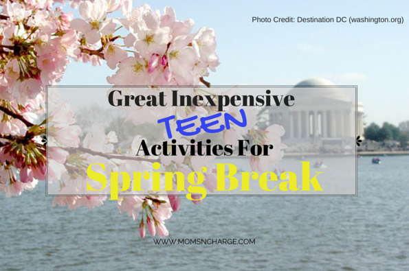 spring break teen fun activities