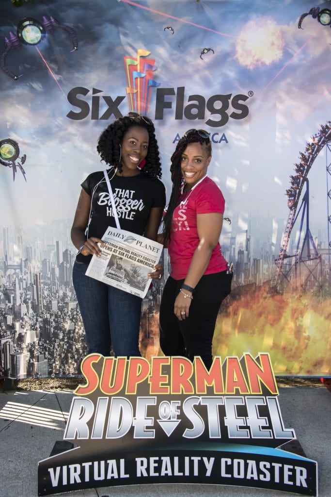 Christne & Jamari - superman vrc six flags