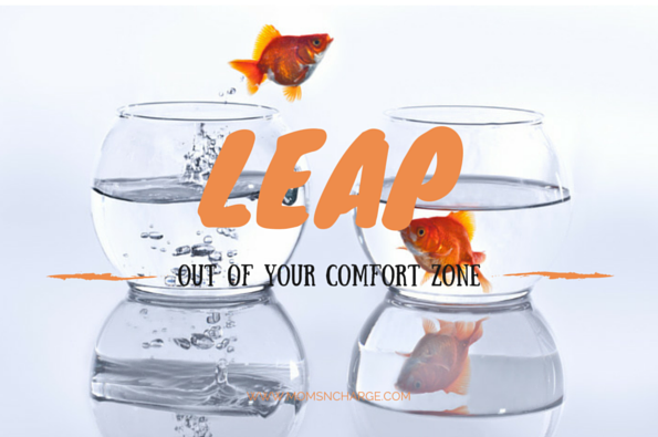 Leap out of your comfort zone