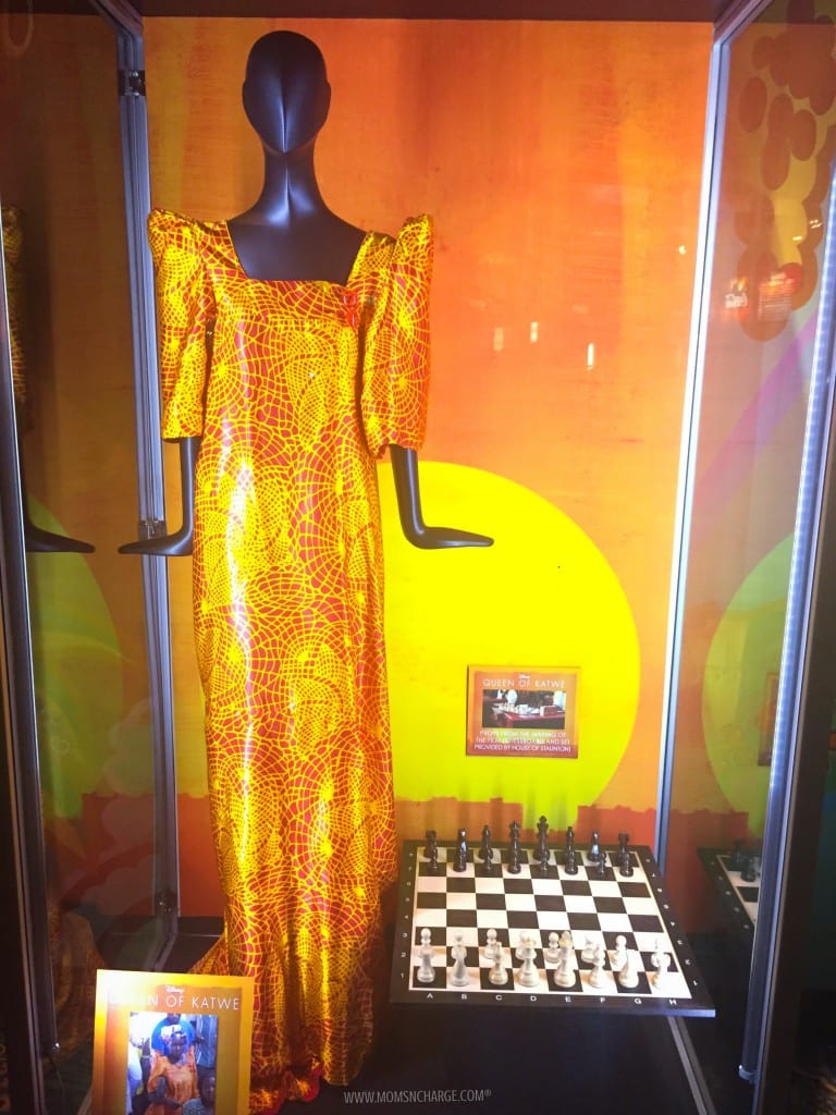 The gomesi is the Buganda National Dress. This is the original one worn in the film by Lupita Nyong'o.