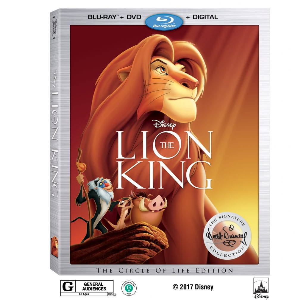 lion king disney signature collection