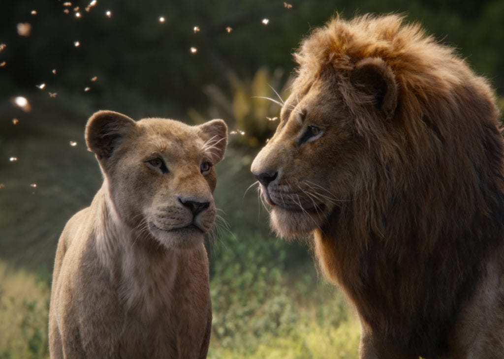 Lion king - Nala and Simba reunite