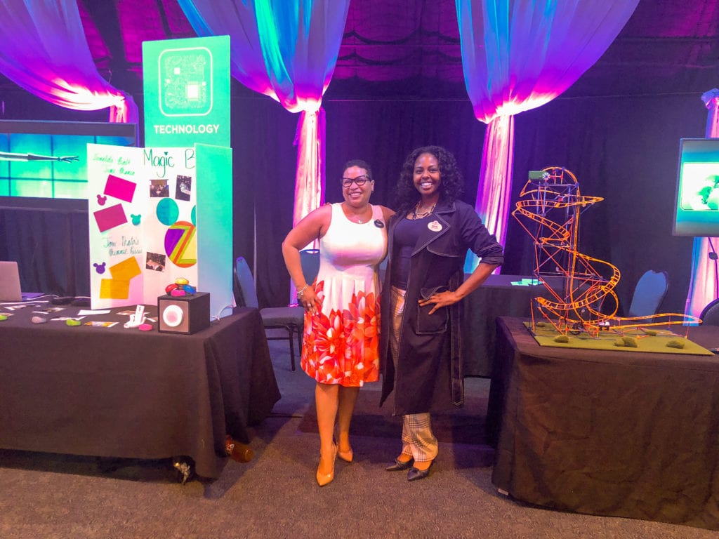 D'Yanna Craighead and Angel Price - disney world STEM