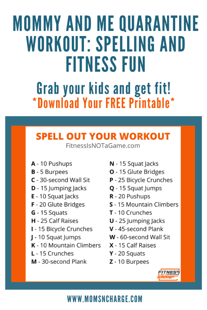 quarantine workout mommy and me fitness